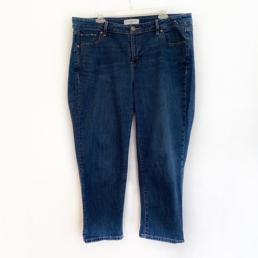 LANE BRYANT Mid Essential Girlfriend Jeans 16